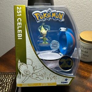 2016 20th Anniversary Pokemon 251 Celebi Limited Edition Figure